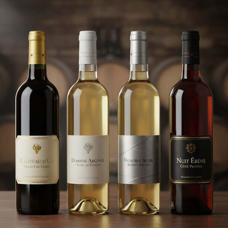 Foliehättor och korkar för vin och dryckesflaskor