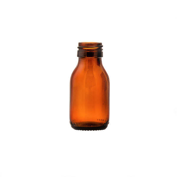 glasflaska medicin brun (60lv) 60 ml2